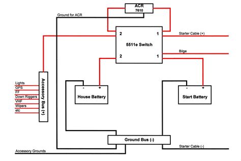 boat battery switch wiring diagram
