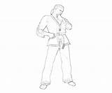 Tekken Tournament Tag Baek Doo San Coloring Pages Action Another sketch template