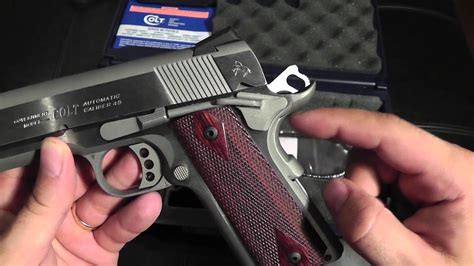 colt 1911 xse government model first look youtube