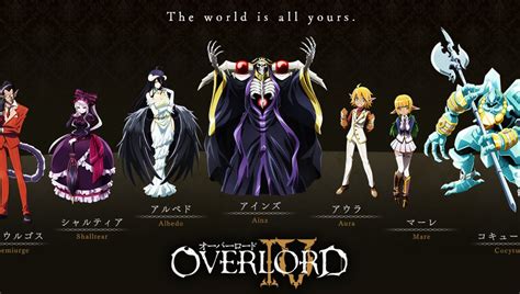 overlord iv unveils new character visuals anime news tokyo otaku