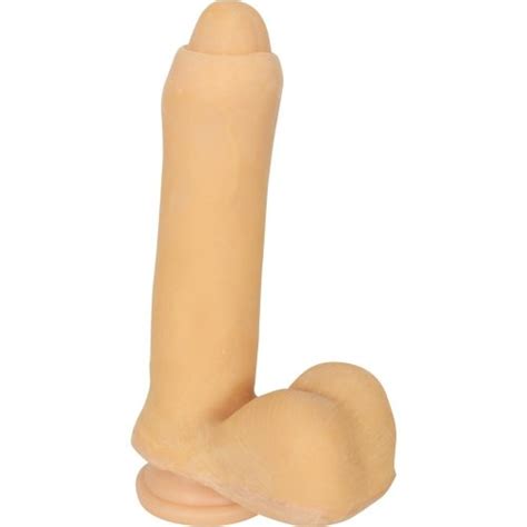 Uncut Emperor Soft Suction Cup Dong Ivory Sex Toys