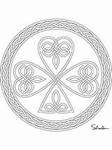 Coloring Pages Celtic Knot Adult Printable Bright Colors Favorite Choose Color sketch template