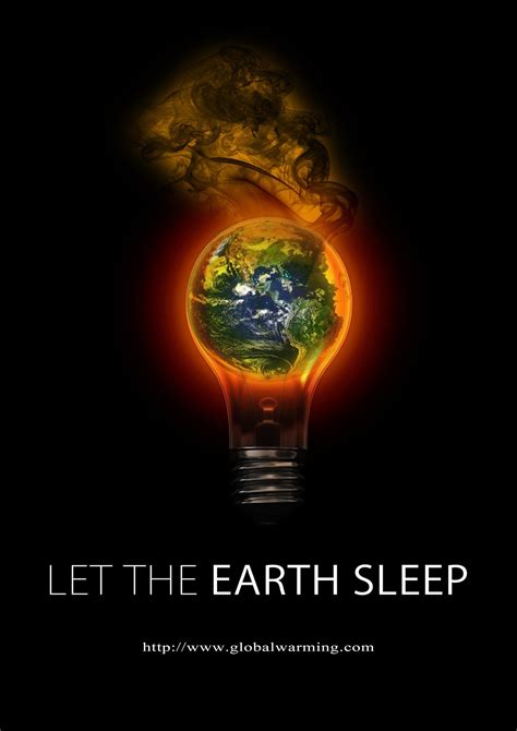 global warming poster design