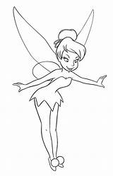 Fairy Coloring Pages Disney Tinkerbell Drawing Kids Printable Colouring Print Characters Tale Fairies Draw Tail Easy Drawings Sheets Online Cute sketch template