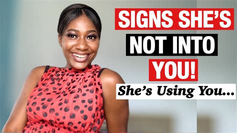 Signs She’s Not Into You How To Know If She’s Not Into You Youtube