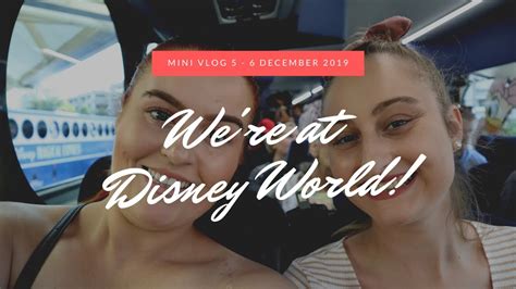 disney world daily mini vlog  florida  youtube