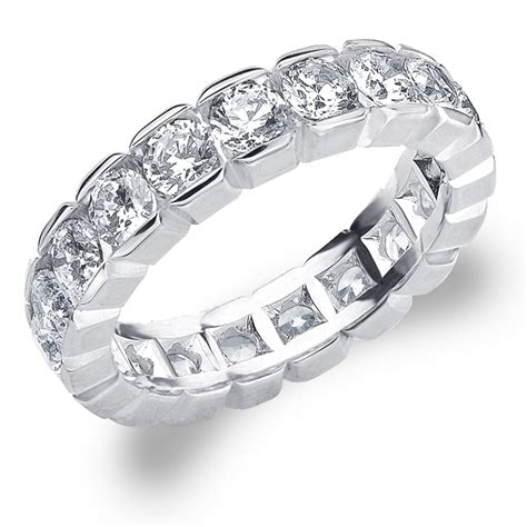 eternity wedding bands  carat diamond eternity wedding ring  ct