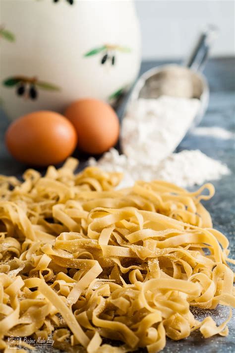 homemade pasta recipes  easy