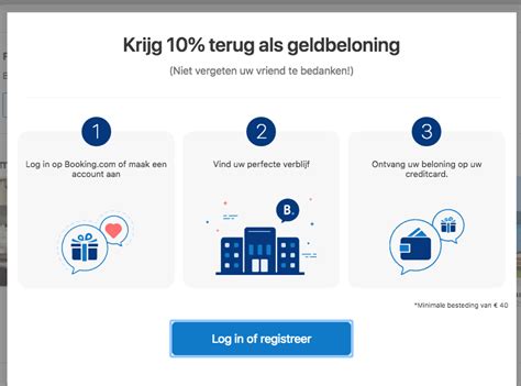 korting bij booking op je boeking