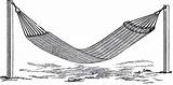 Hammock Clipart Vintage Cliparts Clip Mucus Library Clipground sketch template