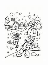 Coloring Pages Winter Choose Board Christmas sketch template