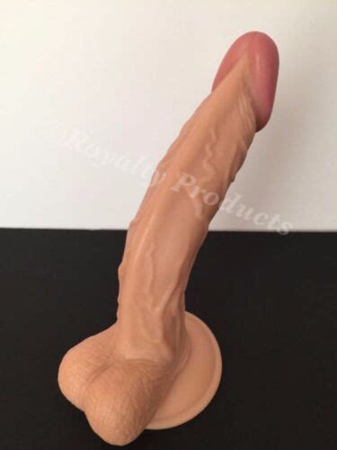 Realistic Huge Dildo Suction Cup Anal Vagina Sex Toy For Women Flesh