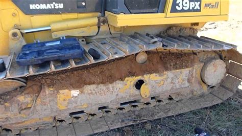 clean track blade  track cleaning tool  excavator  track american video