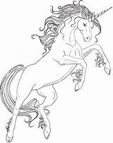 Unicorn Jumping Coloring Pages Categories Printable Kids sketch template
