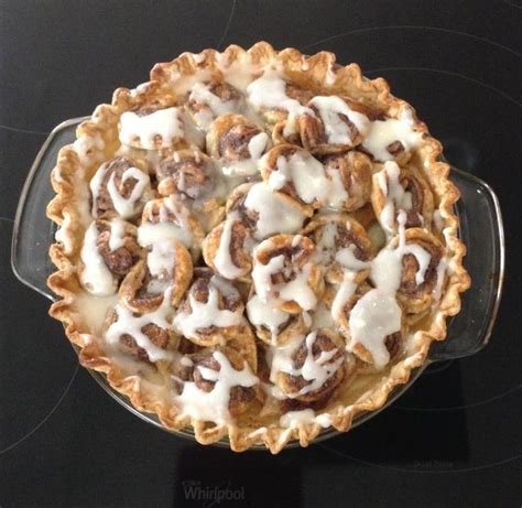 Cinnamon Roll Apple Cream Pie Just A Pinch Recipes