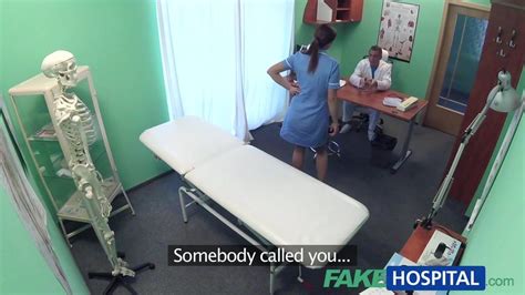 fakehospital doctor prank calls his sexy nurse with big