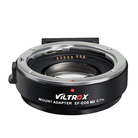 viltrox ef eos m2 auto focus lens adapter 0 71x reducer speed booster