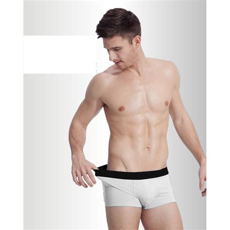 Bailunlang Celana Dalam Boxer Pria Mans Underpants 4 Pcs Xxl Model 1