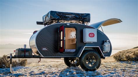 sweet teardrop camper trailers  adventurous types