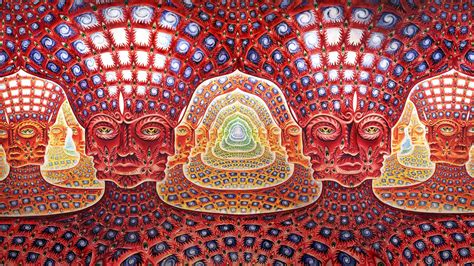 Artist Alex Grey And His Dmt Inspired Art