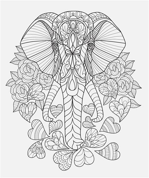 animal mandala coloring book pages premium coloring pages etsy