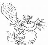Oggy Cockroaches Coloring Pages sketch template
