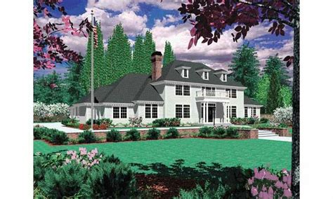french colonial inlaw suite southern house plans traditional style homes building department