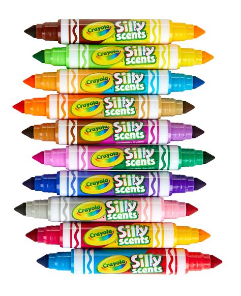 crayola silly scents dual ended markers sweet scented markers