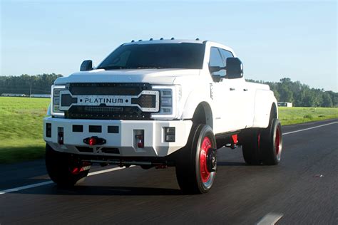 ford  super duty demanding attention