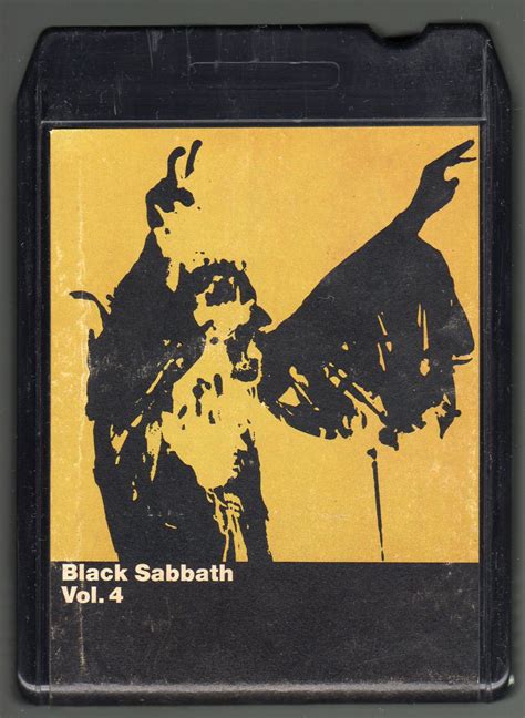 Black Sabbath Volume 4 1972 Wb A18b 8 Track Tape