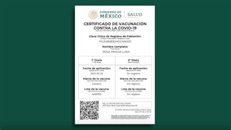 certificado de vacunacion covid  como consultarlo  imprimirlo uno tv