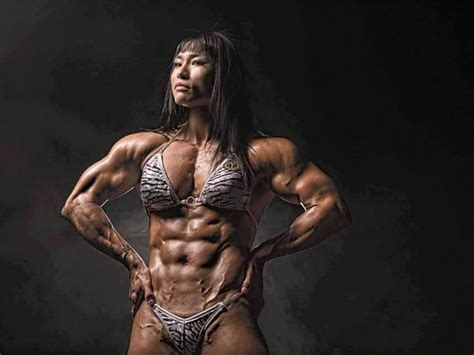chun ri kim muscle women body building women muscular women