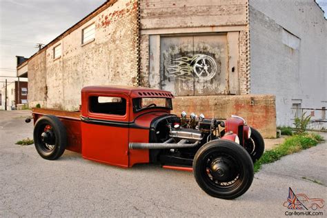 Chopped Hotrod Rat Street Hot Rod Truck Traditional