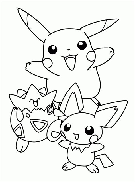 pokemon coloring pages  kids