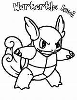 Coloring Wartortle Pages Squirtle Printable Pokemon Print Color Getcolorings sketch template