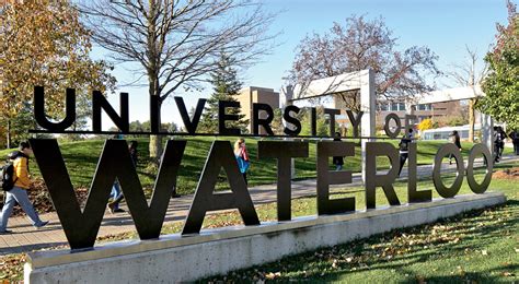 university  waterloo scores high  world ranking  graduate success