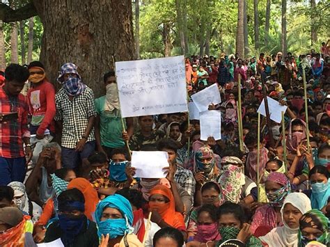 chhattisgarh villagers protest in sukma villagers support of