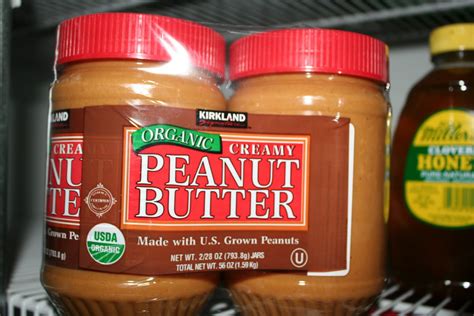 food ophelia kirkland signature organic peanut butter