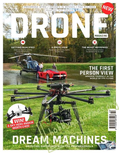 drone magazine  february  hobby magazines   digital magazines  books