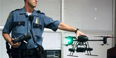 drone police  green light  illinois skies