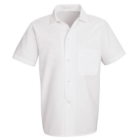 chef designs button front short sleeve cook shirt