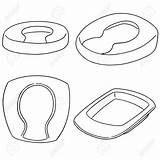 Pan Bed Clip Clipground Bedpan sketch template