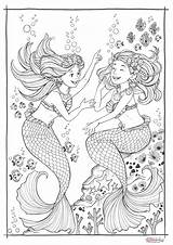 Ausmalbild Einhorn Meerjungfrauen Malvorlagen Kostenlose sketch template