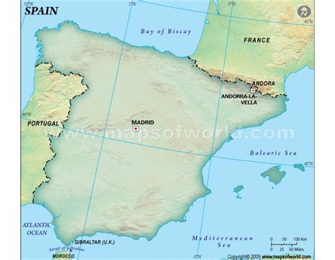 buy printed spain blank dark green maps