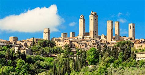 san gimignano a town of fine towers in tuscany wanted in rome