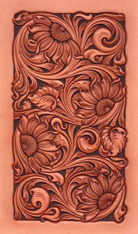 pin    leather working patterns leather art custom leather work