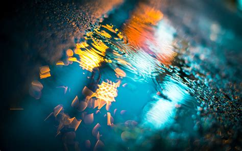 wallpaper sunlight night water reflection blue underwater bokeh puddle ground