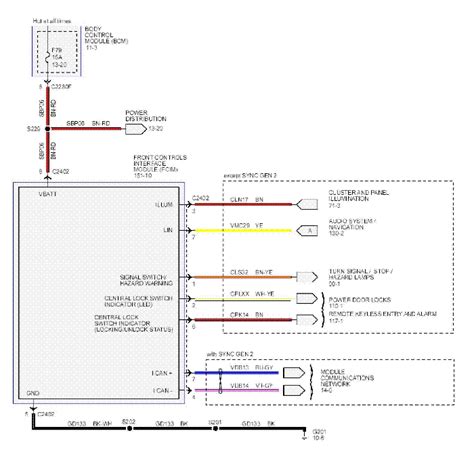 ford focus repair manual wiring diagram diagram activity