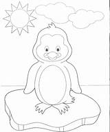 Penguin Coloring Pages Baby Cute Penguins Printable Clipart Cartoon Backhoe Very Animals Kids Panda Drawing Color Getdrawings Getcolorings Christmas Sheets sketch template