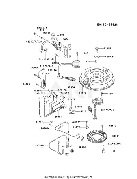 kawasaki frv ds  stroke engine frv parts diagram  electric equipment